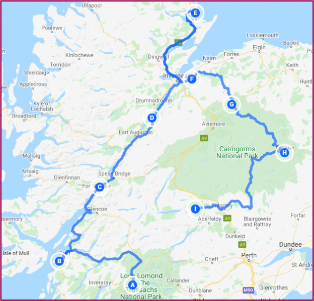 Scotland Highlands & Royal Deeside - GB Motorhome Tours